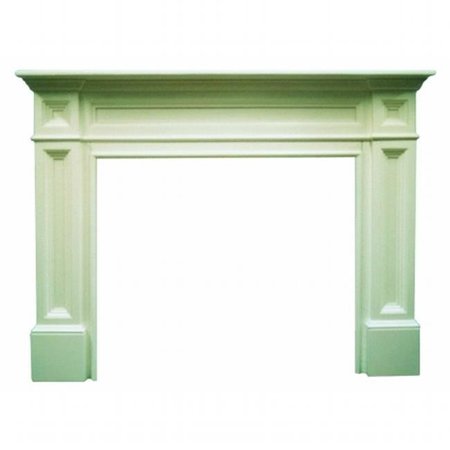 PEARL MANTELS CORP Pearl Mantels 140-56 Classique Fireplace Mantel Surround  Unfinished 140-56